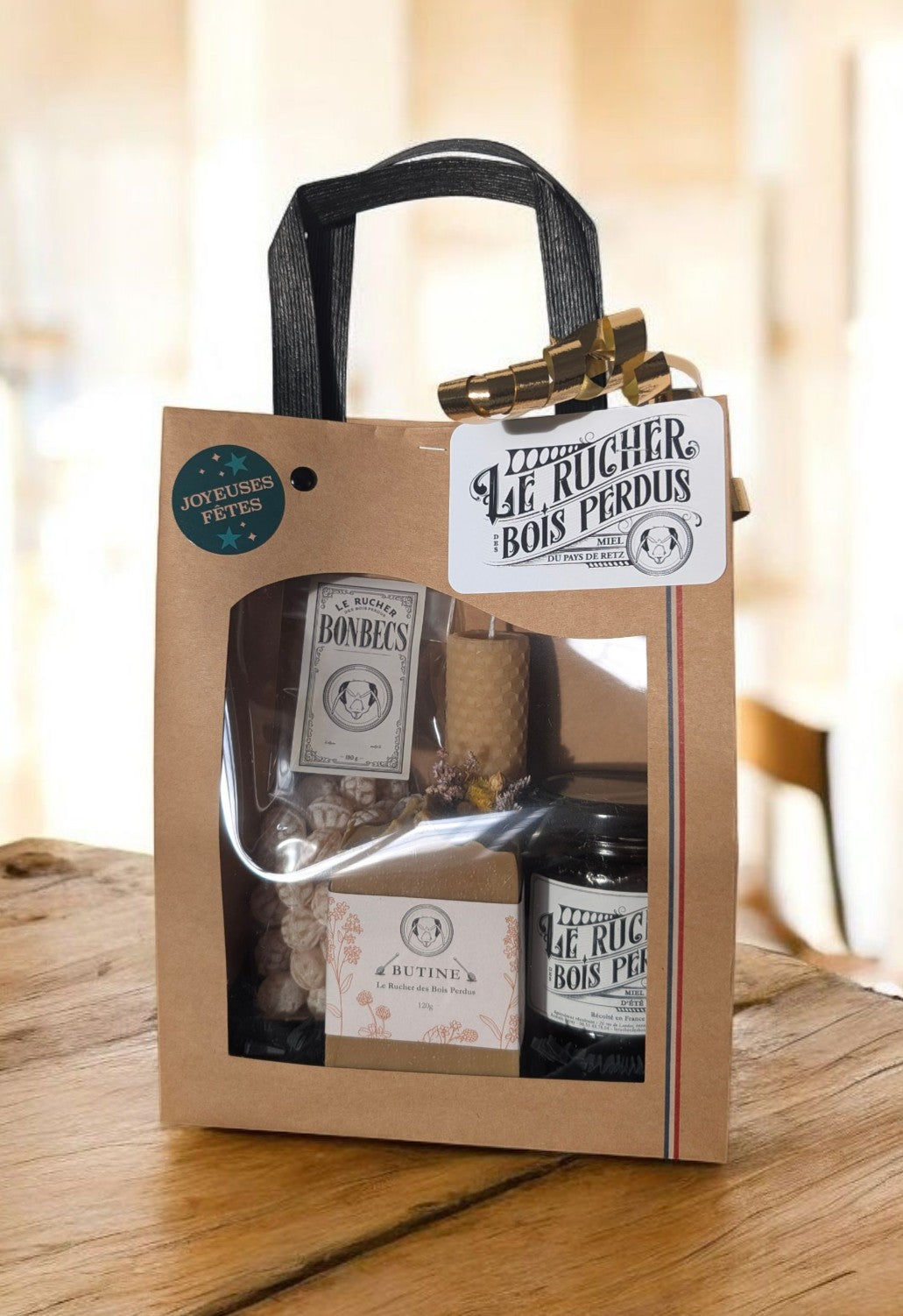 COFFRET MIEL / BONBECS / SAVON / BOUGIE